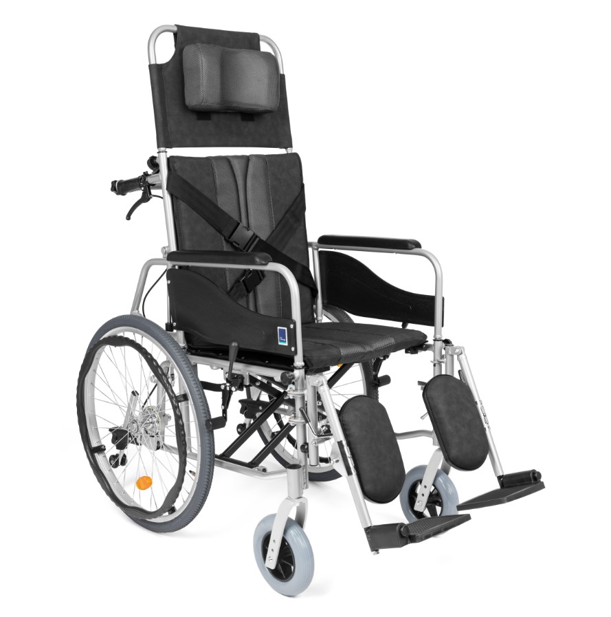 STABLE-TIM Rollstuhl ALH 008 Aluminium Größe. 46