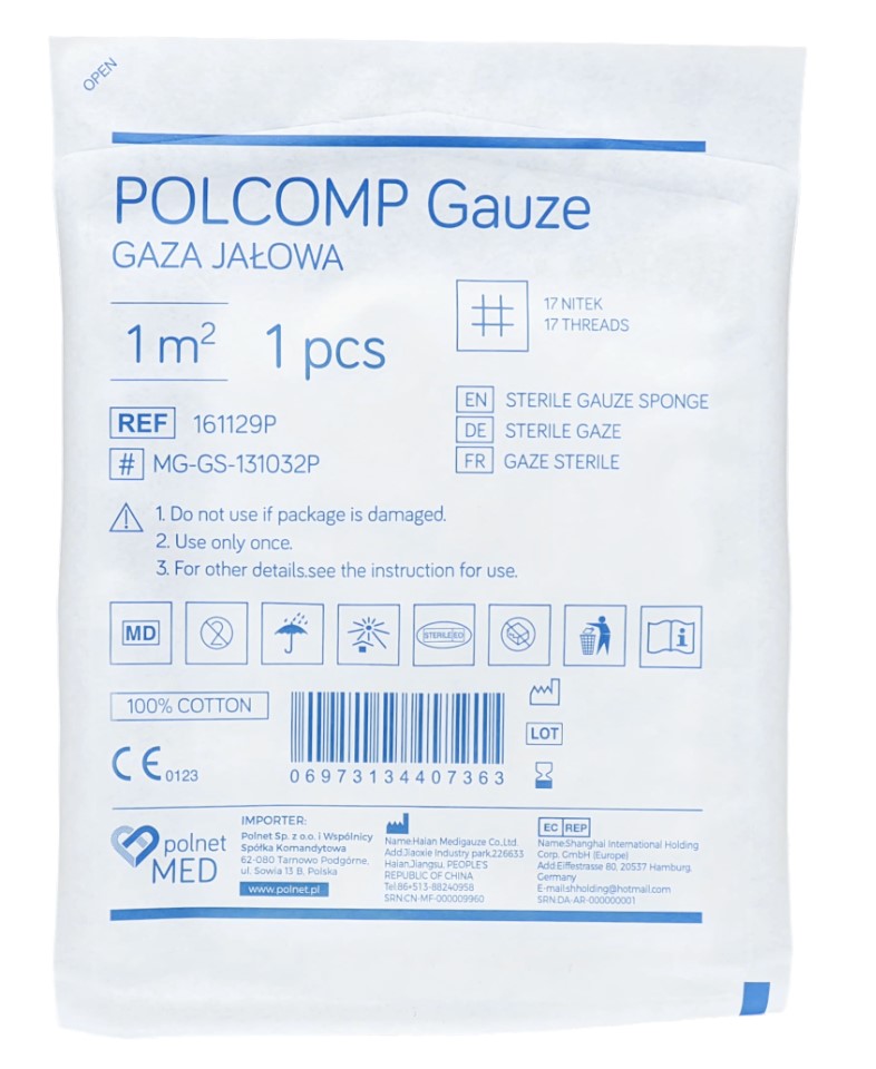 Sterile Gaze 17N - 1m2 100Stk.