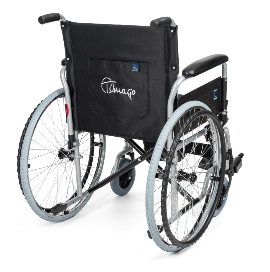 Stahlrollstuhl CLASSIC-TIM H011 Größe 46cm – Bild 2