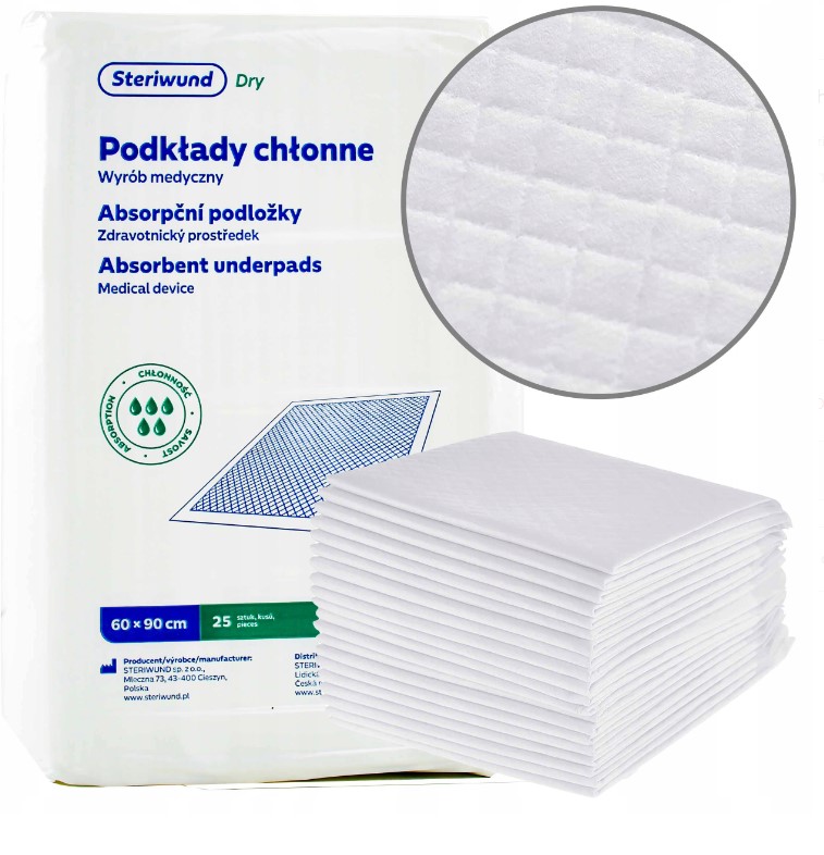 Steriwund Dry unsteriles Schutzkissen 90x60 25Stk.