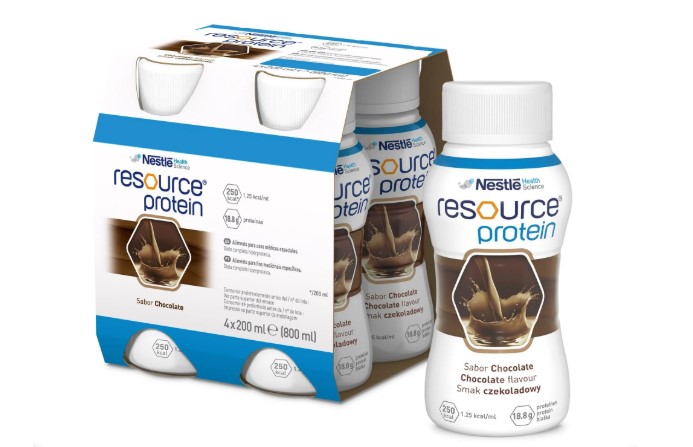 Resource Protein 4x200ml mit Schokoladengeschmack