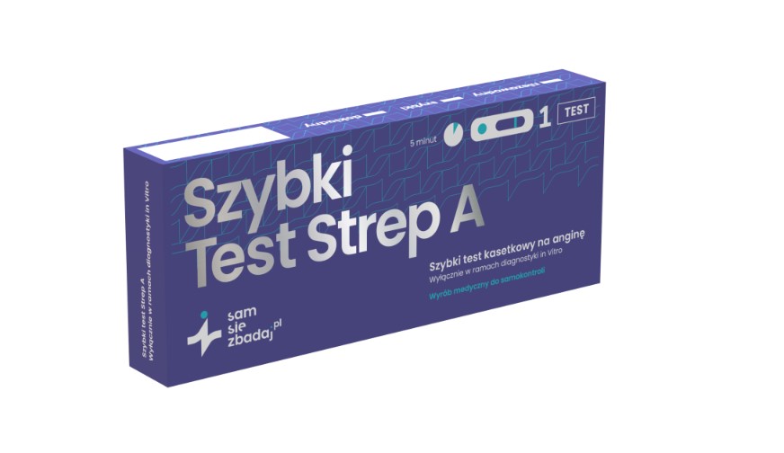 Strep A Test - Streptokokken, Halsschmerzen, Ergebnis in 5 min