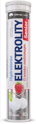 Olimp Hydratonic Elektrolyte Senior 20 Tabletten Himbeere