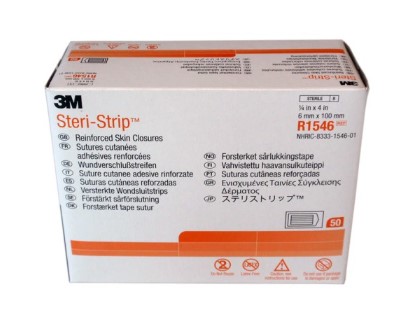 Steri-Streifen 6x100mm 50Stück R1546
