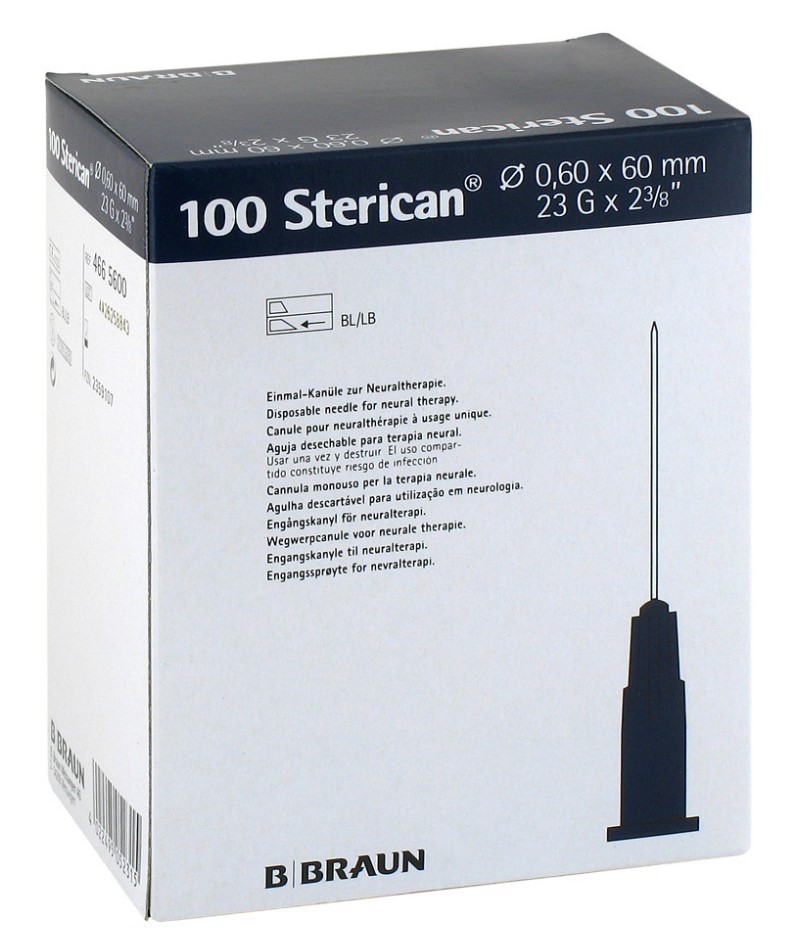 Sterican Nadel Sterican G23 0.6*80mm 100Stk REF 4665635