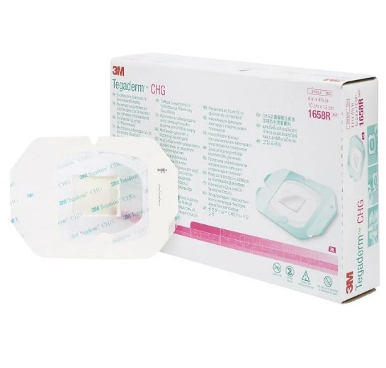 Tegaderm 1658R CHG 25 Stk. 10* 12cm