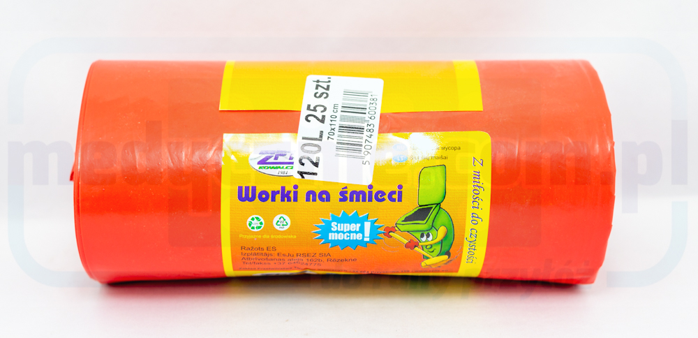 Müllsäcke 120L 10Stk. rot