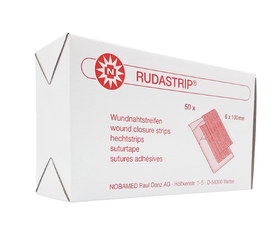 Rudastrip Wundverschlussstreifen 6mm* 100mm 10Stk