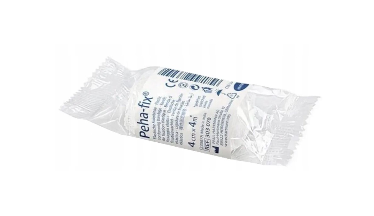 Peha-Fix 4cm *4m 1pc einzeln verpackt, halbflexible Binde