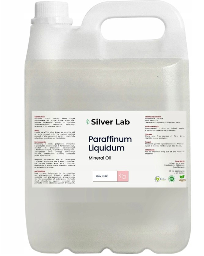 Flüssiges Paraffinöl 5L Silver Lab Paraffinum Liquidum