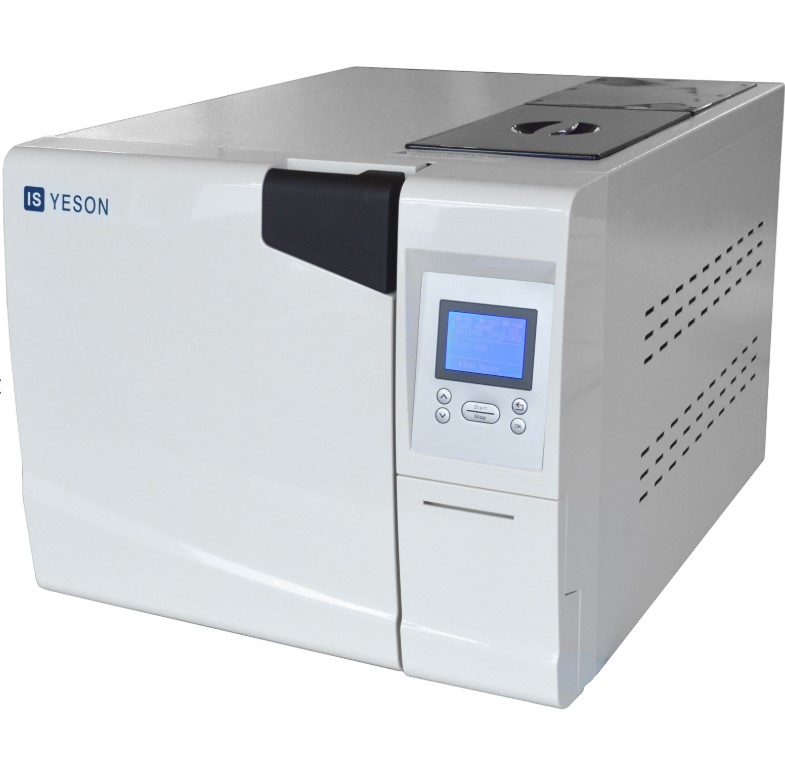 YESON Autoklav Klasse B 18L YS-18L-E Schwarz LCD mit Drucker