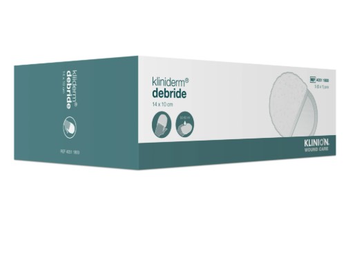 Kliniderm Debride 14x10cm 1St. Wundreinigungsschwamm