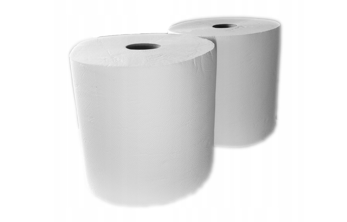 Zellstoffhandtuchrolle 2 Lagen 290m weiß 1Stk KAREN