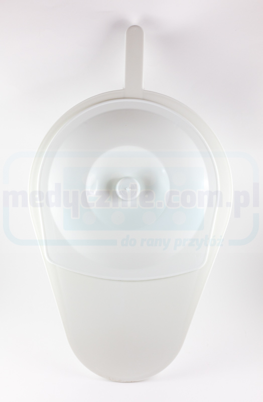 Sanitärbecken mit Deckel Kunststoff weiß