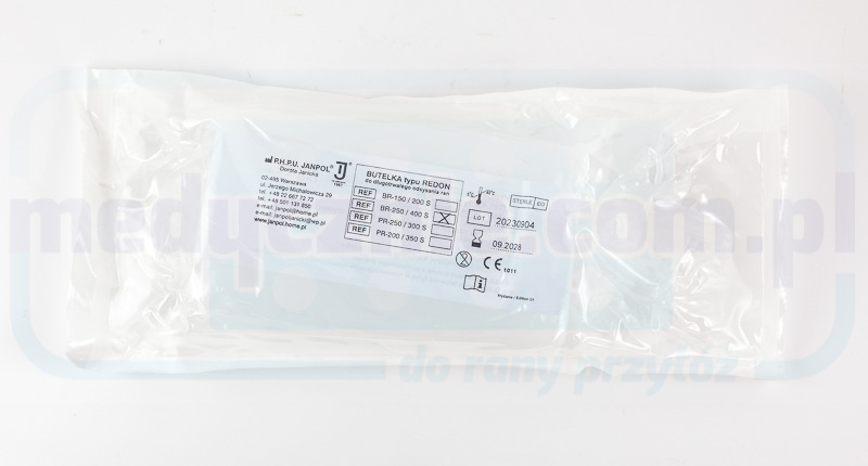 REDON langlebige Wundabsaugflasche, steril 400ml