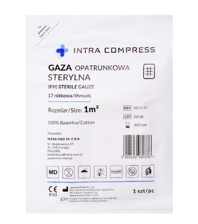 Steriler Verbandmull 17N - 1m2 1 St. – Bild 2