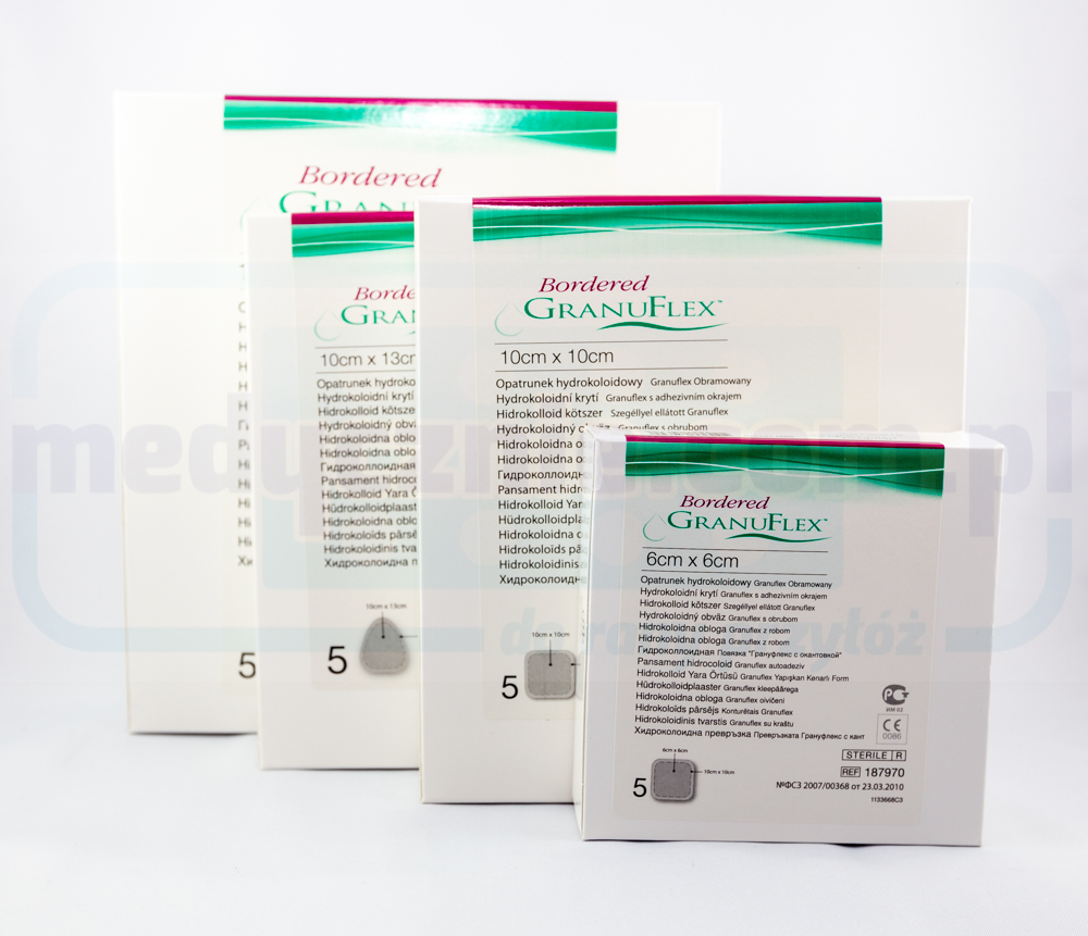 Granuflex Eingefasst 6*6cm 1Stk