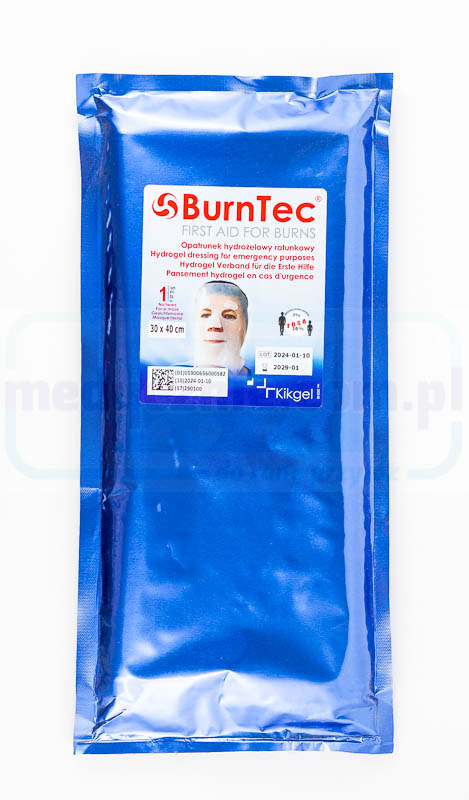 BurnTec 30x40cm Gesichts-Hydrogel-Verband 1St.