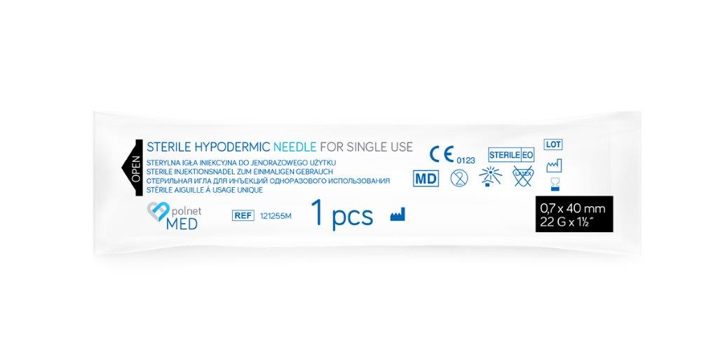 Nadeln j.u. POLnet-MED 0.7 x 40mm 100Stk – Bild 2