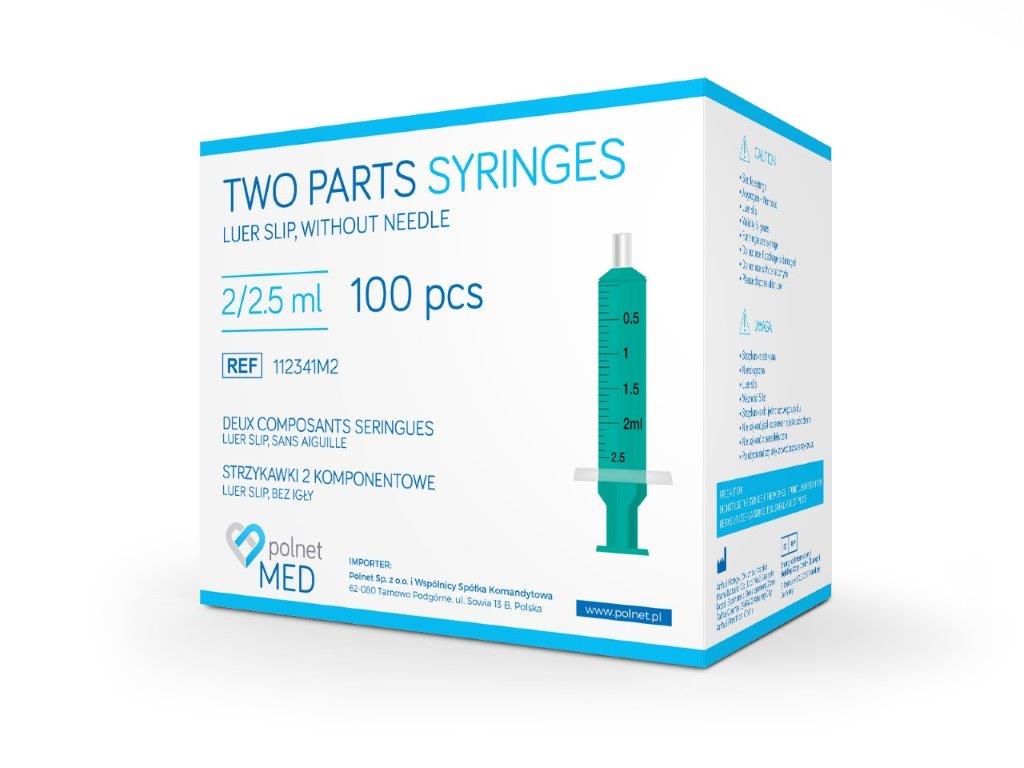 Spritzen 2ml 100Stk steril a.u.