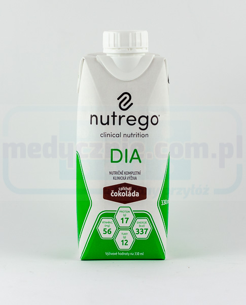 Nutrego DIA 330 ml Schokoladendiät für Diabetiker