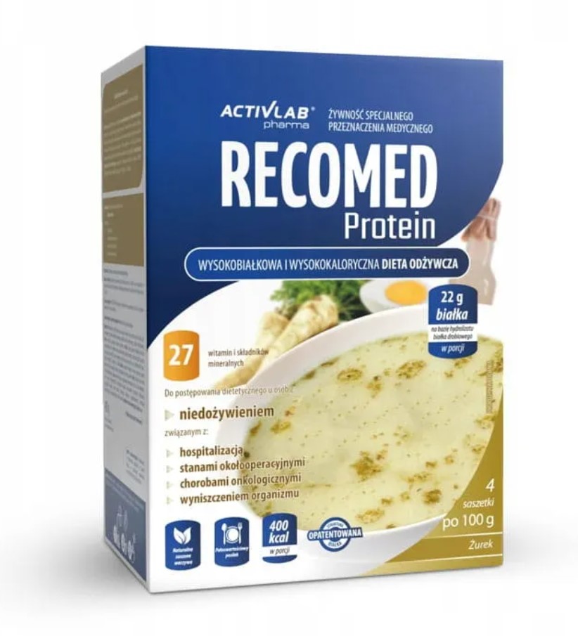 Recomed Protein 4x100g saure Sahne