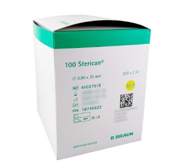 Sterican Nadel Sterican G20X2 0.9*70mm 100Stk REF 4665791B