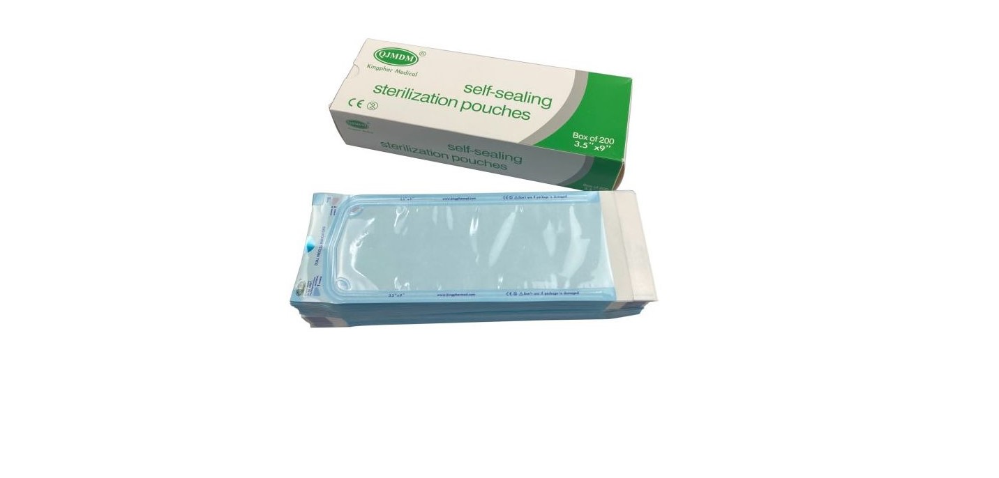 135mm *260mm 200pc Folie und Papierbeutel für die Sterilisation