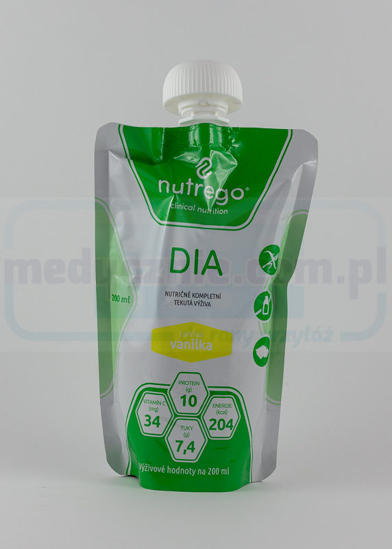 Nutrego DIA 12x200 ml Vanille