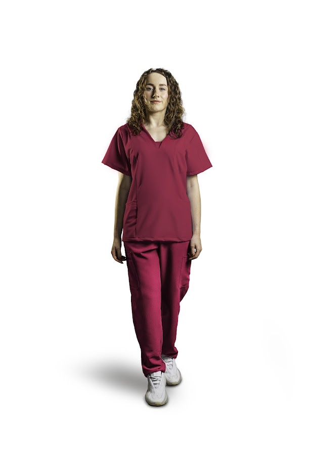 Medizinisches Set GAIA Damen fuchsia XS