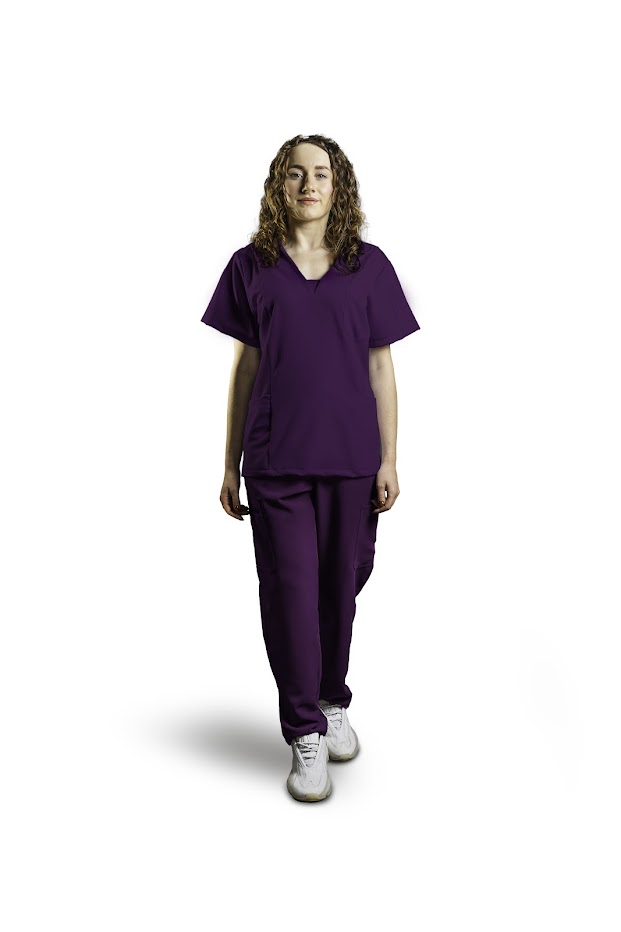 Medizinisches Set GAIA Damen Pflaume M
