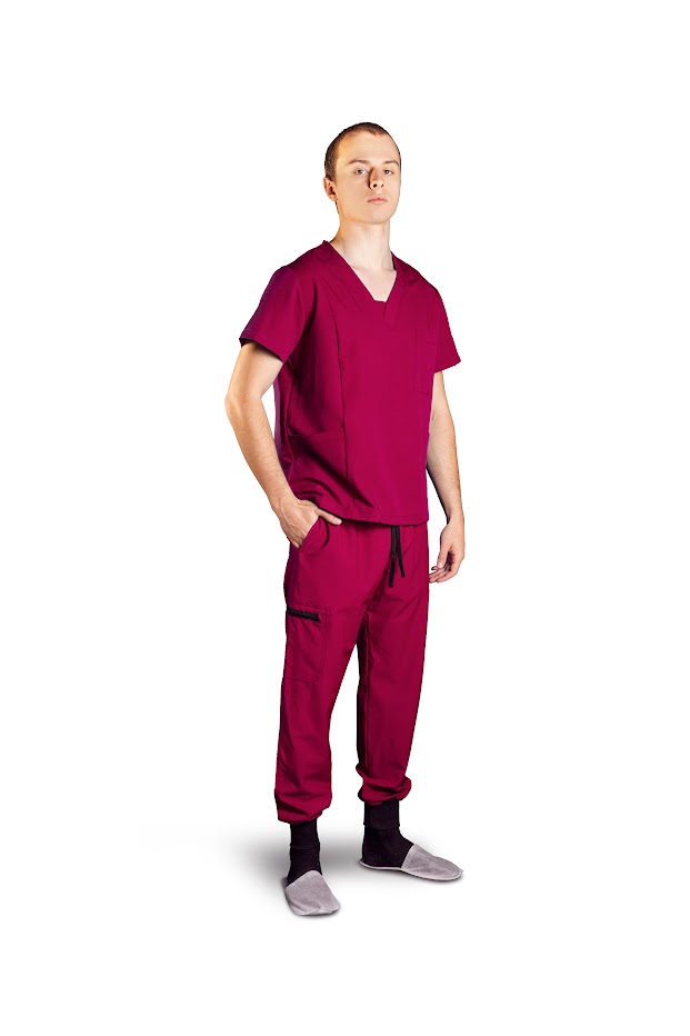 Medizinisches Set GAIA Herren fuchsia 2XL – Bild 2