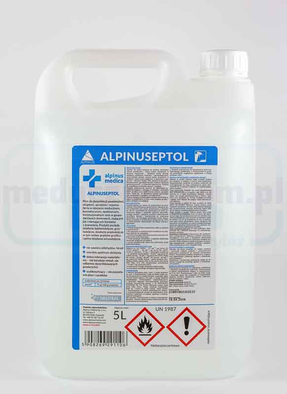 Alpinuseptol Neutral 5L Flächendesinfektionsmittel