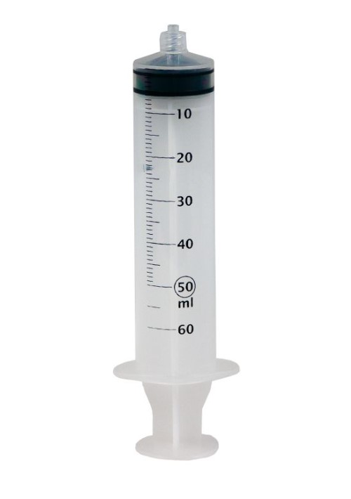 Sterile Spritze i.u. 50/60ml für Luer-Lock-Infusionspumpen 1 Stück