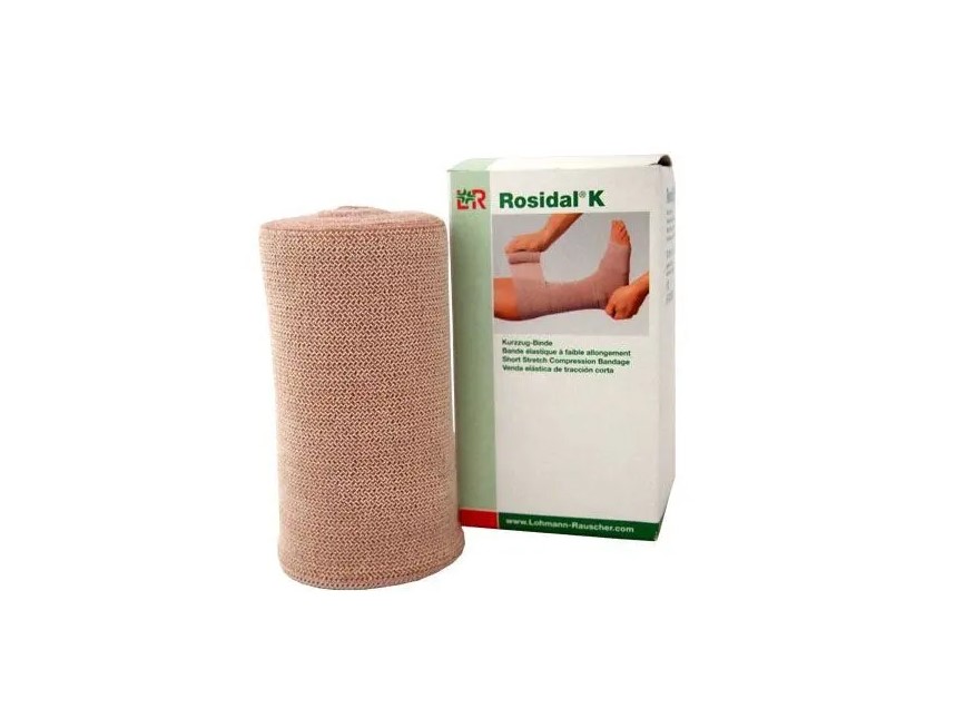 Rosidal K 10 cm * 5 m 1 Stück elastische Kompressionsbinde mit kurzer Dehnbarkeit