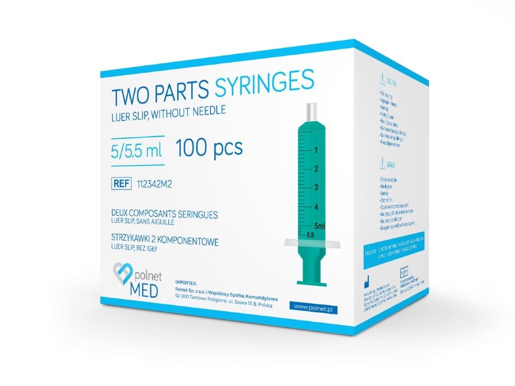 Spritzen 5ml 100Stk steril a.u.