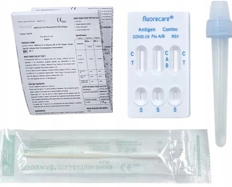 Test COMBO covid 19 + Influenza A+B, RSV 4in1 – Bild 3