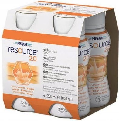 Ressource 2.0 4x200ml Ananas-Mango-Geschmack
