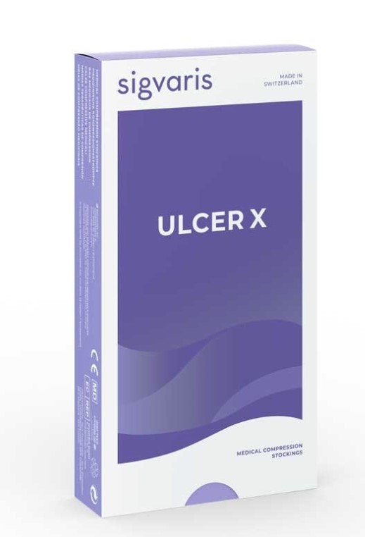 Spezialitäten ULCER X, L kurze beige Kniestrümpfe zur Behandlung von venösen Ulzera – Bild 2