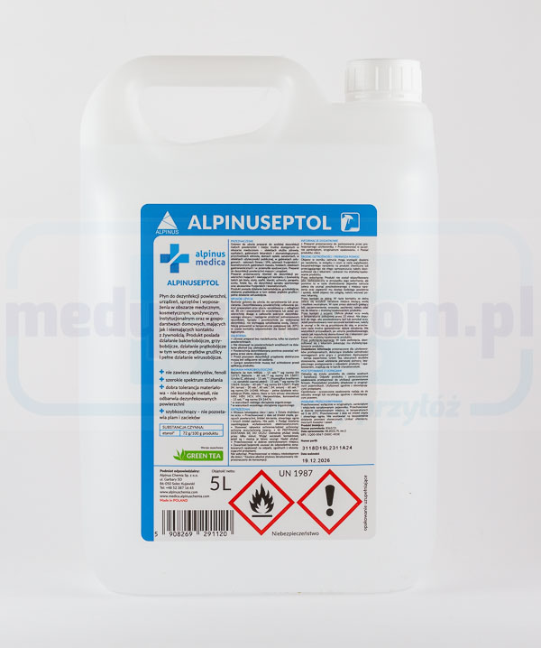 Alpinuseptol Grüner Tee 5L Flächendesinfektionsmittel