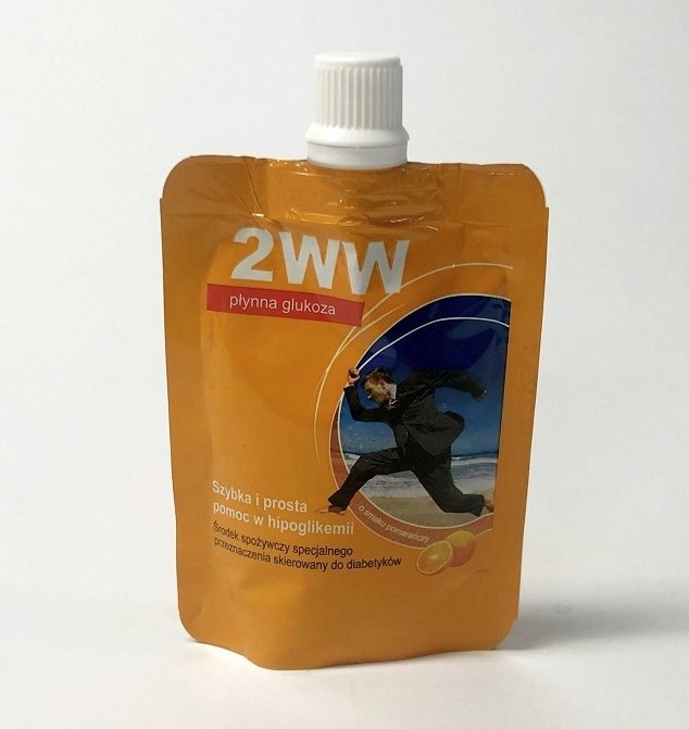 Traubenzucker 2WW 24ml 1Stk Erdbeergeschmack – Bild 2