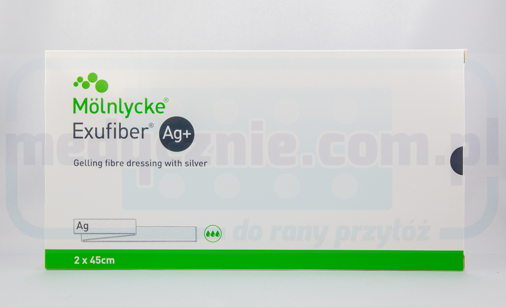 Exufiber Ag+ 2cm *45cm 1Stk – Bild 2