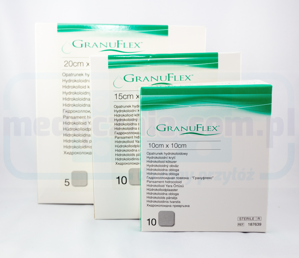 Granuflex 20*20cm Hydrokolloid-Verband 1Stk. – Bild 2