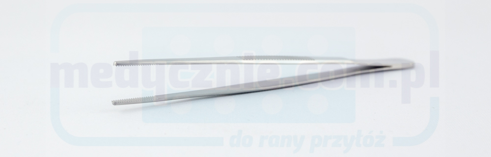 Anatomische Metallpinzette 10 cm