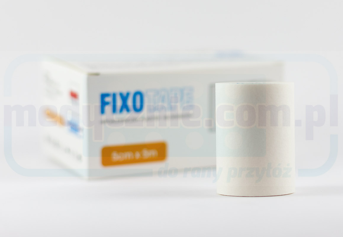 FIXOTAPE hypoal. nicht gewebtes Pflaster 5cm*5m 1pc – Bild 2