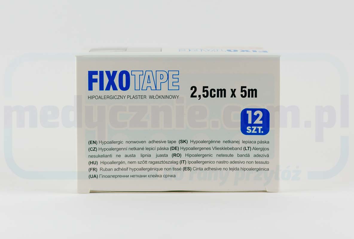 FIXOTAPE hypoal. Vliespflaster 2,5cm*5m 1Stk. – Bild 2