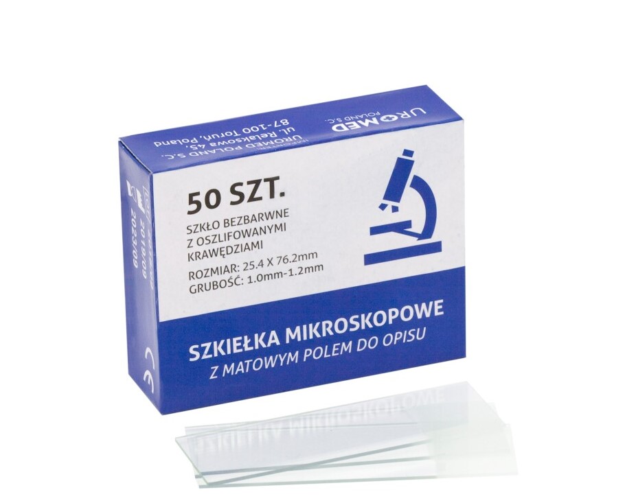 Objektträger mit mattem Feld 76 x 26 x 1mm 50Stk. – Bild 2